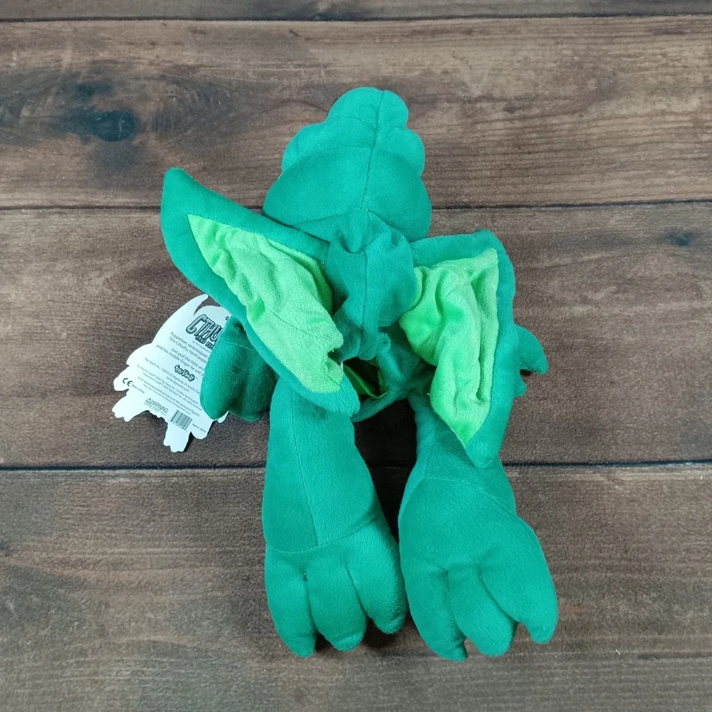 Cthulhu Hand Puppet Plush Toy Toy Vault Green Tentacle Monster Stuffed Animal‎